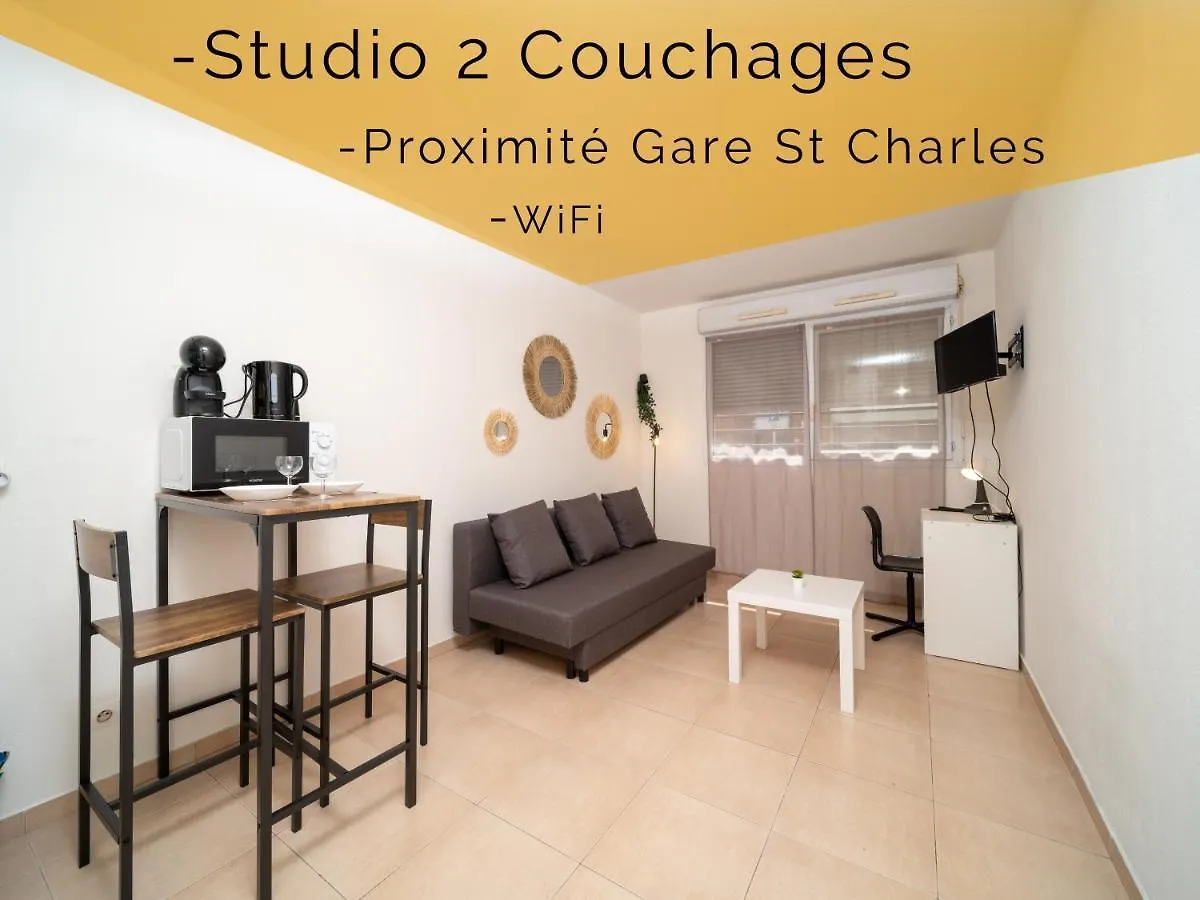 Apartamento Appartement Climatise Avec Parking A 6Min A Pied De La Gare St Charles Marsella